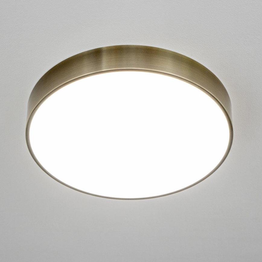 Brilagi - LED kúpeľňové stropné svietidlo POOL LED/36W/230V 3000/4000/5500K priemer 40 cm IP54 mosadz