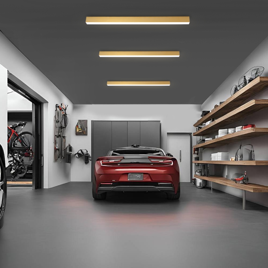 Brilagi - LED Kúpeľňové stropné svietidlo SLEEKLINE LED/40W/230V 3000/4500/6000K zlaté IP44