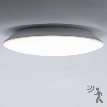 Brilagi - LED kúpeľňové stropné svietidlo so senzorom VESTAS LED/12W/230V Ø 23 cm 4000K IP54
