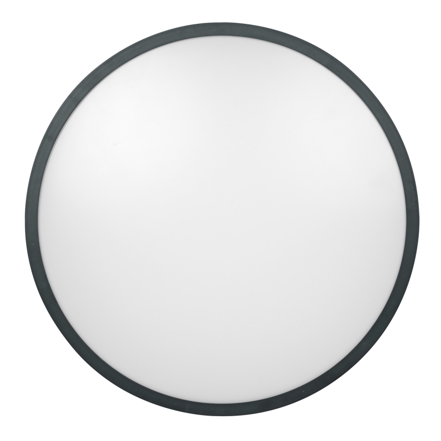 Brilagi - LED kúpeľňové stropné svietidlo so snímačom ZENNA LED/18W/230V pr. 29,5 cm IP44 antracit + diaľkové ovládanie