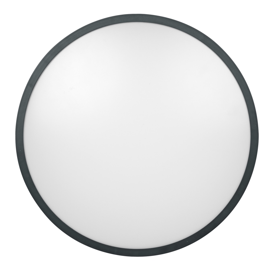 Brilagi - LED Kúpeľňové stropné svietidlo s pohybovým senzorom ZENNA LED/24W/230V pr. 35 cm IP44 antracit + diaľkové ovládanie