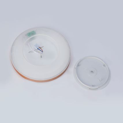 Brilagi - LED kúpeľňové stropné svietidlo ULTRA SLIM LED/18W/230V pr. 30 cm ružovo-zlaté IP54