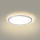 Brilagi - LED Kúpeľňové stropné svietidlo ULTRA SLIM LED/18W/230V pr. 30 cm strieborné IP54