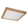 Brilagi - LED Kúpeľňové stropné svietidlo WOODY FRAME LED/40W/230V 60x60 cm IP44 dub