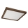 Brilagi - LED kúpeľňové stropné svietidlo WOODY FRAME LED/50W/230V 60x60 cm IP44 dub/orech