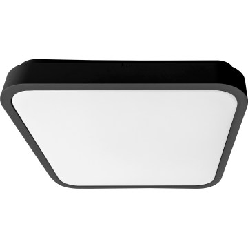 Brilagi - LED kúpeľňové stropné svietidlo ZENNA LED/12W/230V 24x24 cm IP44 čierna