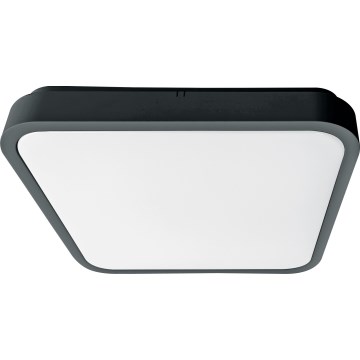 Brilagi - LED kúpeľňové stropné svietidlo ZENNA LED/18W/230V 28,5x28,5 cm IP44 antracit