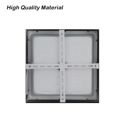 Brilagi - LED Kúpeľňové stropné svietidlo FRAME LED/24W/230V 30x30 cm 3000/4000/6000K IP44 čierna