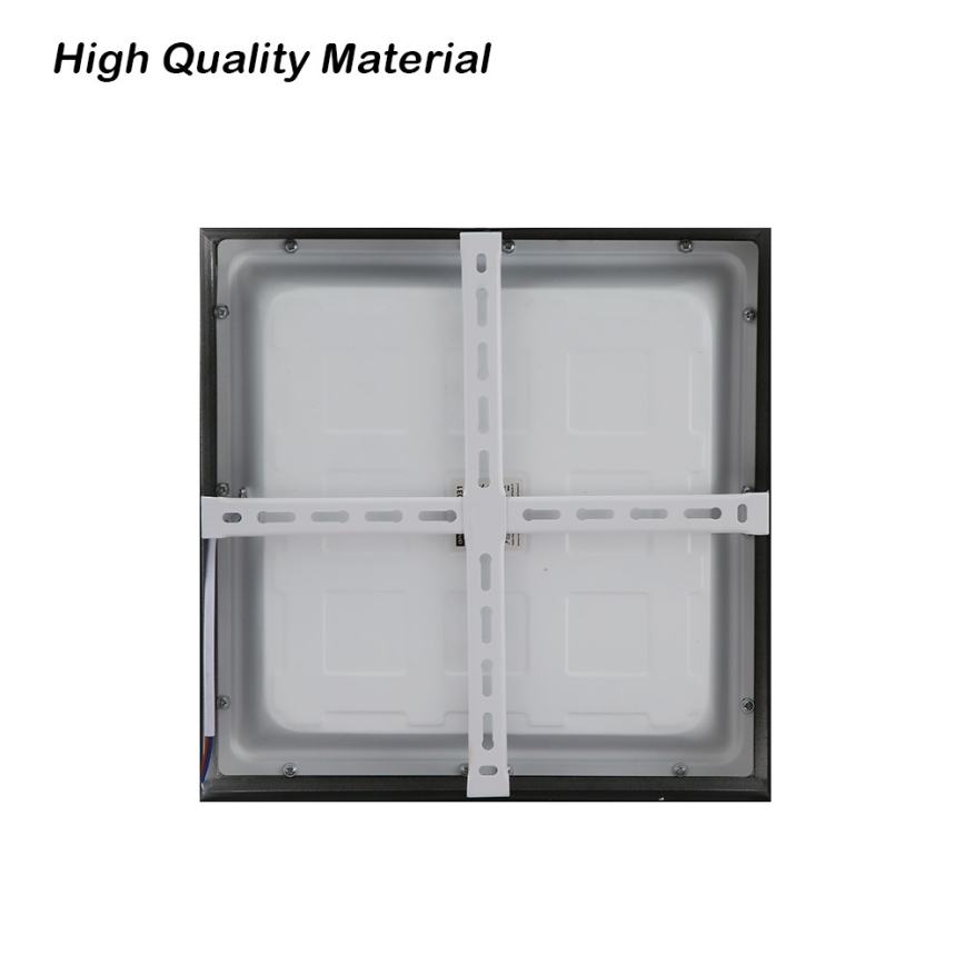 Brilagi - LED Kúpeľňové stropné svietidlo FRAME LED/24W/230V 30x30 cm 3000/4000/6000K IP44 čierna