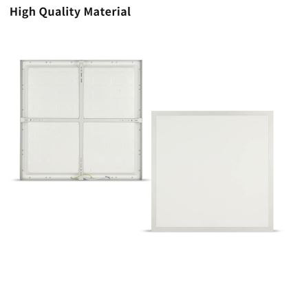 Brilagi - LED Kúpeľňové stropné svietidlo FRAME LED/50W/230V 3000/4000/6000K 60x60 cm IP44 strieborná