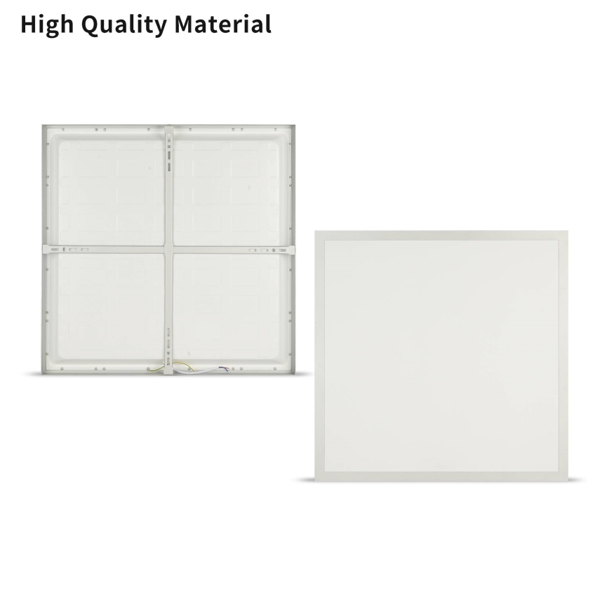 Brilagi - LED Kúpeľňové stropné svietidlo FRAME LED/50W/230V 3000/4000/6000K 60x60 cm IP44 strieborná