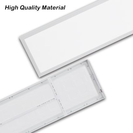 Brilagi - LED Kúpeľňové stropné svietidlo FRAME LED/50W/230V 30x120 cm 3000/4000/6000K IP44 biela