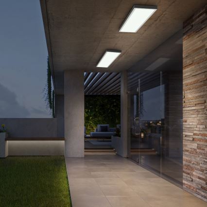 Brilagi - LED Kúpeľňové stropné svietidlo FRAME LED/50W/230V 30x120 cm 3000/4000/6000K IP44 biela