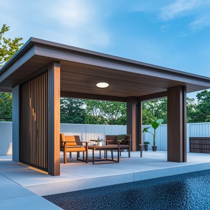 Brilagi - LED Kúpeľňové stropné svietidlo ULTRA SLIM LED/12W/230V pr. 22,5 cm čierna IP54