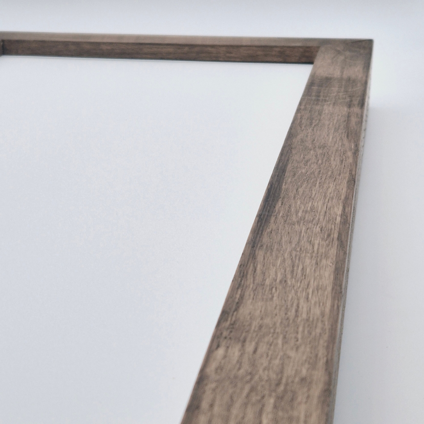 Brilagi - LED kúpeľňové stropné svietidlo WOODY FRAME LED/40W/230V 120x30 cm IP44 dub orech