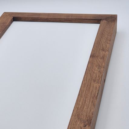 Brilagi - LED stropné svietidlo do kúpeľne WOODY FRAME LED/50W/230V 120x30 cm IP44 dub/čerešňa
