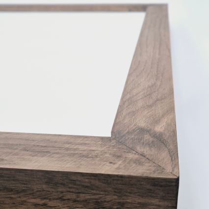 Brilagi - LED kúpeľňové stropné svietidlo WOODY FRAME LED/50W/230V 60x60 cm IP44 dub/orech