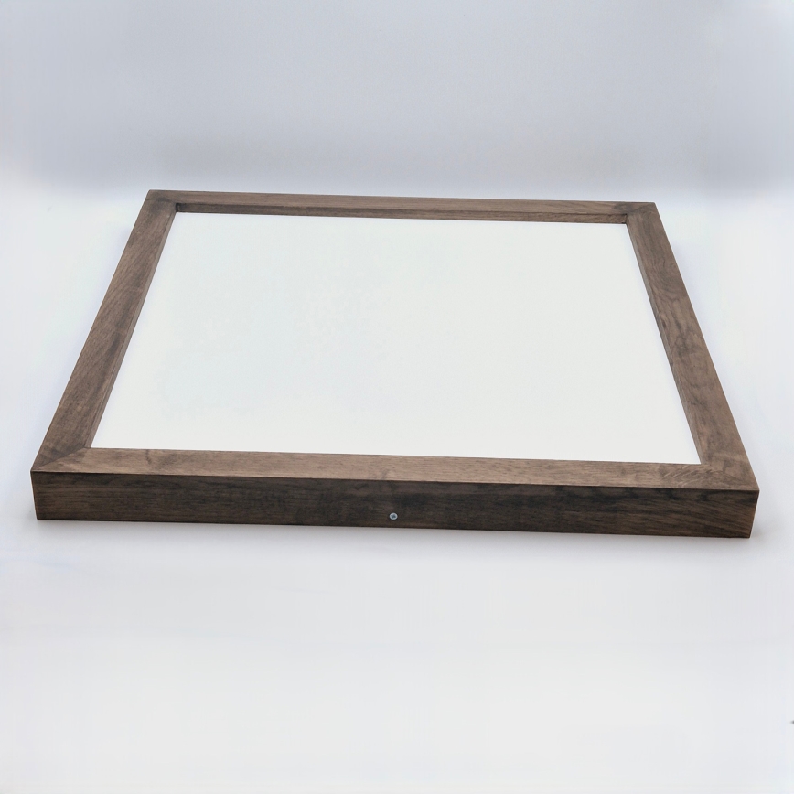 Brilagi - LED kúpeľňové stropné svietidlo WOODY FRAME LED/50W/230V 60x60 cm IP44 dub/orech