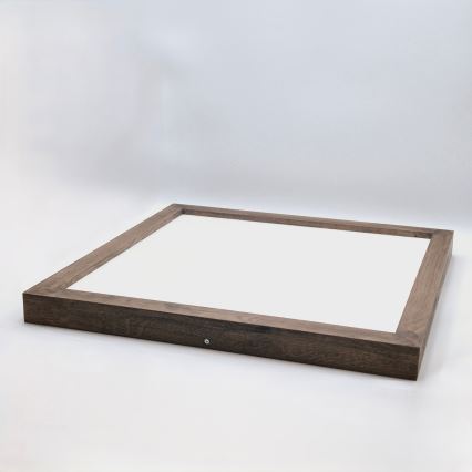 Brilagi - LED kúpeľňové stropné svietidlo WOODY FRAME LED/50W/230V 60x60 cm IP44 dub/orech