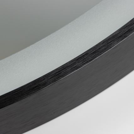 Brilagi - LED kúpeľňové zrkadlo CANZO LED/25W/230V 50x80 cm čierna IP44 CRI 90 stmievateľné + CCT