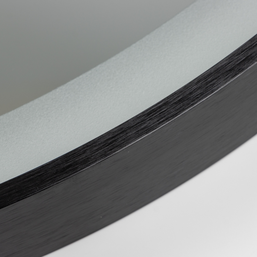 Brilagi - LED kúpeľňové zrkadlo CANZO LED/25W/230V 50x80 cm čierna IP44 CRI 90 stmievateľné + CCT