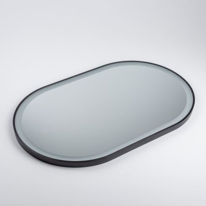 Brilagi - LED kúpeľňové zrkadlo CANZO LED/25W/230V 50x80 cm čierna IP44 CRI 90 stmievateľné + CCT