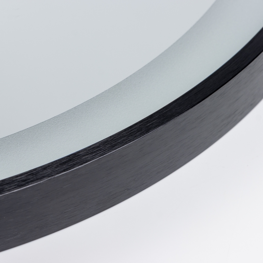 Brilagi - LED kúpeľňové zrkadlo CANZO LED/25W/230V 50x80 cm čierna IP44 CRI 90 stmievateľné + CCT