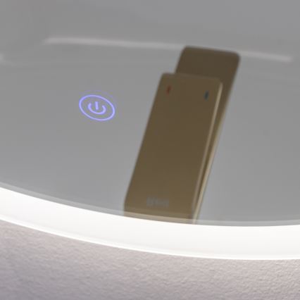 Brilagi - LED kúpeľňové zrkadlo CUNEO LED/19W/230V pr. 60 cm IP44 CRI 90 stmievateľné + CCT