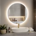 BRILAGI - LED kúpeľňové zrkadlo CUNEO LED/25W/230V Ø 80 cm IP44 CRI 90 stmievateľné + CCT