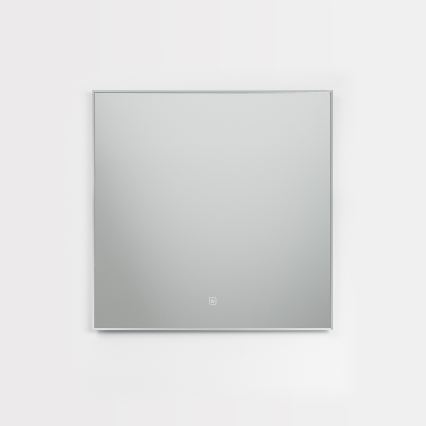 Brilagi - LED kúpeľňové zrkadlo DESIO LED/24W/230V 60x60 cm strieborné IP44 CRI 90 stmievateľné + CCT