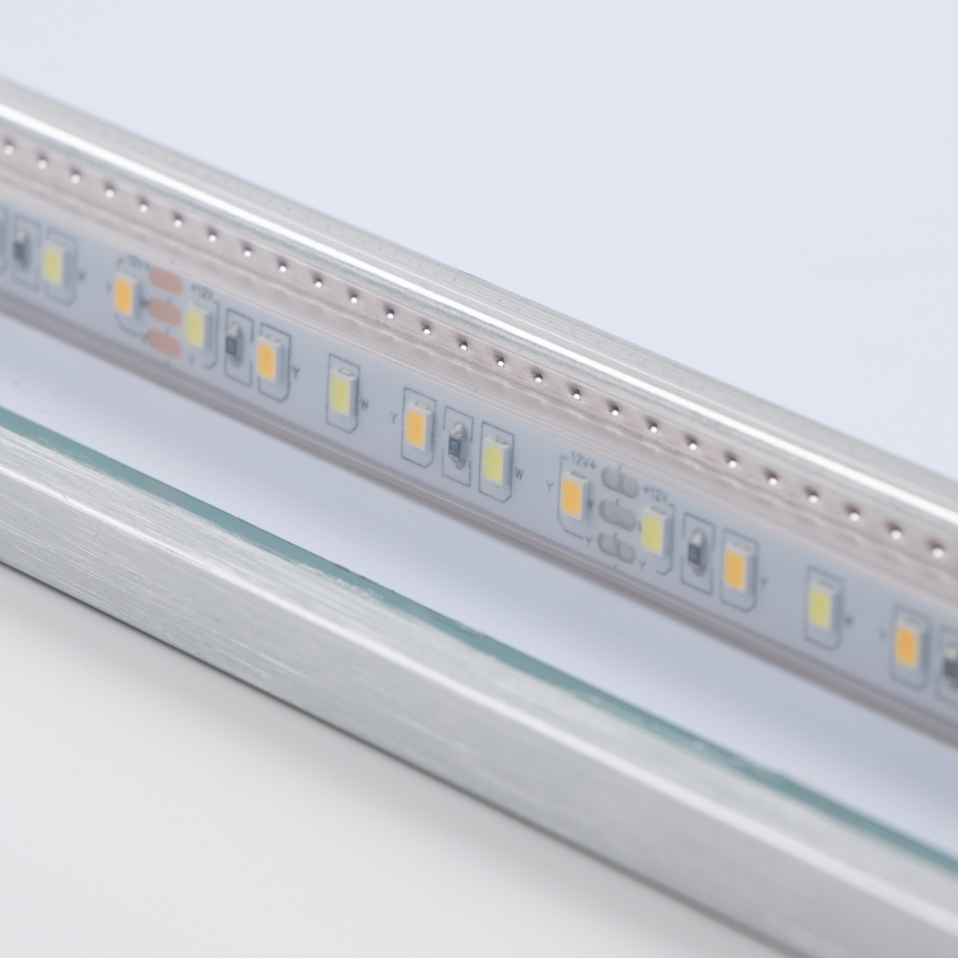 Brilagi - LED kúpeľňové zrkadlo DESIO LED/24W/230V 60x60 cm strieborné IP44 CRI 90 stmievateľné + CCT