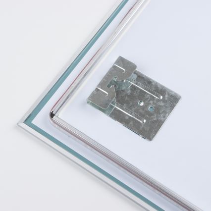 Brilagi - LED kúpeľňové zrkadlo DESIO LED/24W/230V 60x60 cm strieborné IP44 CRI 90 stmievateľné + CCT