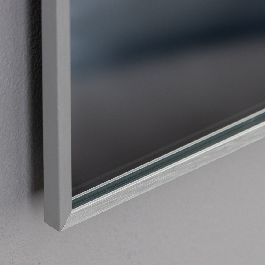 Brilagi - LED zrkadlo do kúpeľne DESIO LED/30W/230V 60x90 cm strieborné IP44 CRI 90 stmievateľné + CCT