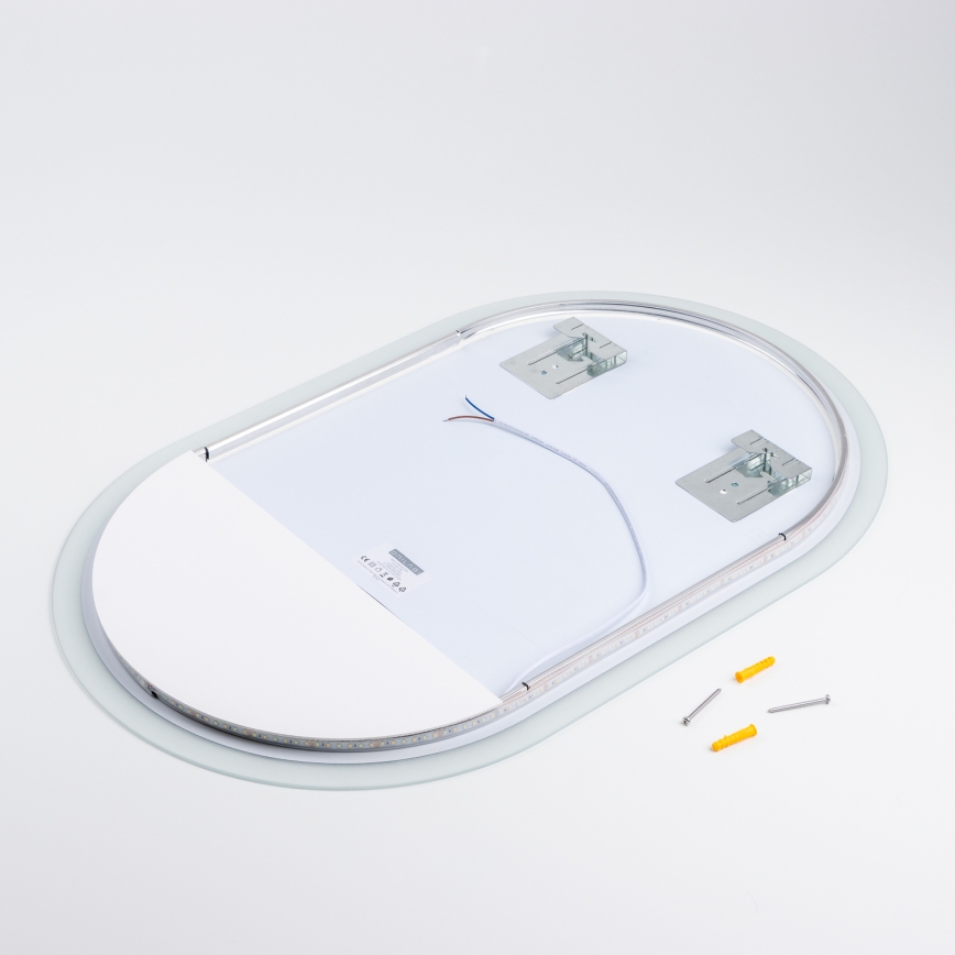 Brilagi - LED kúpeľňové zrkadlo LECCO LED/25W/230V 50x80 cm IP44 CRI 90 stmievateľné + CCT