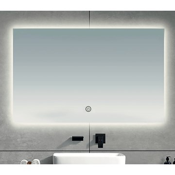 Brilagi - LED kúpeľňové zrkadlo LUCE LED/28W/230V 60x80 cm IP44 CRI 90 stmievateľné + CCT