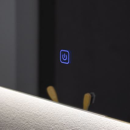 Brilagi - LED kúpeľňové zrkadlo LUCE LED/28W/230V 60x80 cm IP44 CRI 90 stmievateľné + CCT