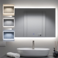 BRILAGI - LED Kúpeľňové zrkadlo LUCE LED/30W/230V 60x90 cm IP44 CRI 90 stmievateľné + CCT