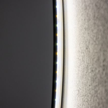 Brilagi - LED kúpeľňové zrkadlo LUNA LED/19W/230V priemer 60 cm IP44 CRI 90 stmievateľné + CCT