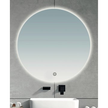 Brilagi - LED kúpeľňové zrkadlo LUNA LED/19W/230V priemer 60 cm IP44 CRI 90 stmievateľné + CCT