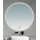 Brilagi - LED kúpeľňové zrkadlo LUNA LED/19W/230V priemer 60 cm IP44 CRI 90 stmievateľné + CCT