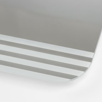 Brilagi - LED kúpeľňové zrkadlo MELZO LED/28W/230V 60x80 cm IP44 CRI 90 stmievateľné + CCT