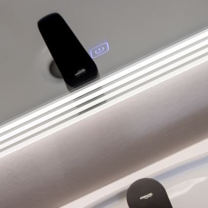 Brilagi - LED kúpeľňové zrkadlo MELZO LED/28W/230V 60x80 cm IP44 CRI 90 stmievateľné + CCT