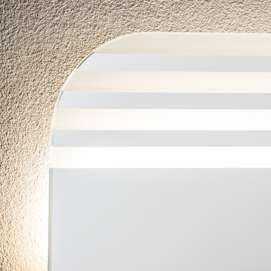 Brilagi - LED kúpeľňové zrkadlo MELZO LED/28W/230V 60x80 cm IP44 CRI 90 stmievateľné + CCT