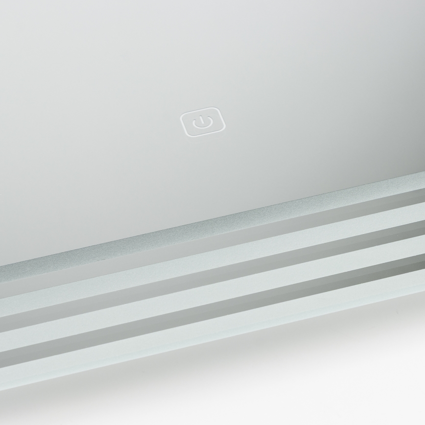 Brilagi - LED kúpeľňové zrkadlo MELZO LED/28W/230V 60x80 cm IP44 CRI 90 stmievateľné + CCT