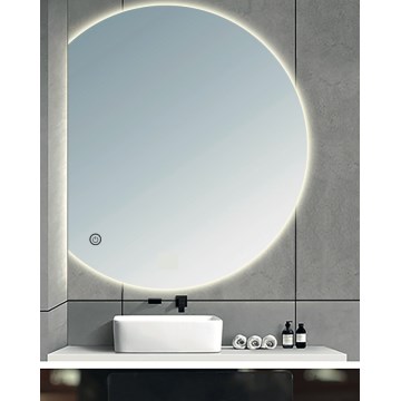 Brilagi - LED Kúpeľňové zrkadlo MEZZO LED/25W/230V 80x70 cm IP44 CRI 90 stlmiteľné + CCT
