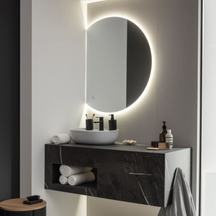 Brilagi - LED Kúpeľňové zrkadlo MEZZO LED/25W/230V 80x70 cm IP44 CRI 90 stlmiteľné + CCT