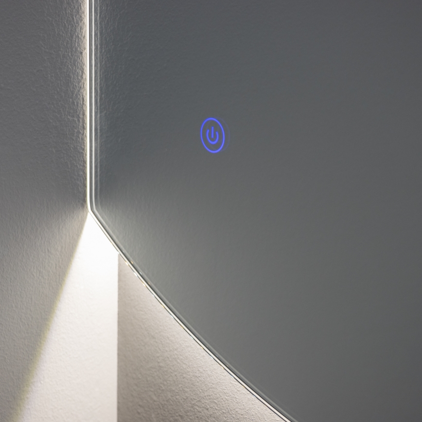 Brilagi - LED Kúpeľňové zrkadlo MEZZO LED/25W/230V 80x70 cm IP44 CRI 90 stlmiteľné + CCT