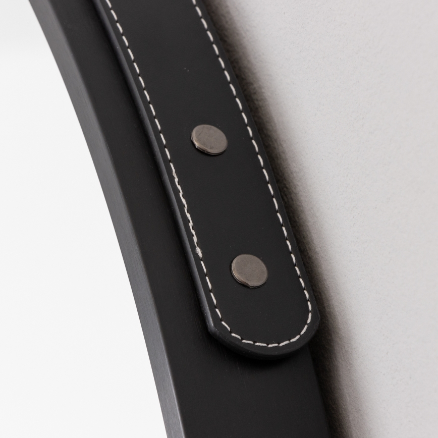 Brilagi - LED kúpeľňové zrkadlo PALANZO LED/19W/230V pr. 60 cm čierne IP44 CRI 90 stmievateľné + CCT