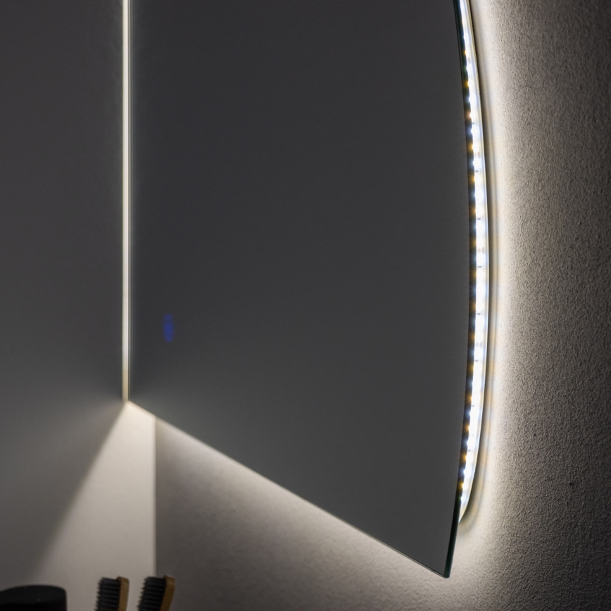 Brilagi - LED Kúpeľňové zrkadlo QUARTIERE LED/18W/230V 50x55 cm IP44 CRI 90 stmievateľné + CCT