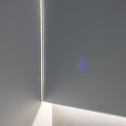 Brilagi - LED Kúpeľňové zrkadlo QUARTIERE LED/18W/230V 50x55 cm IP44 CRI 90 stmievateľné + CCT